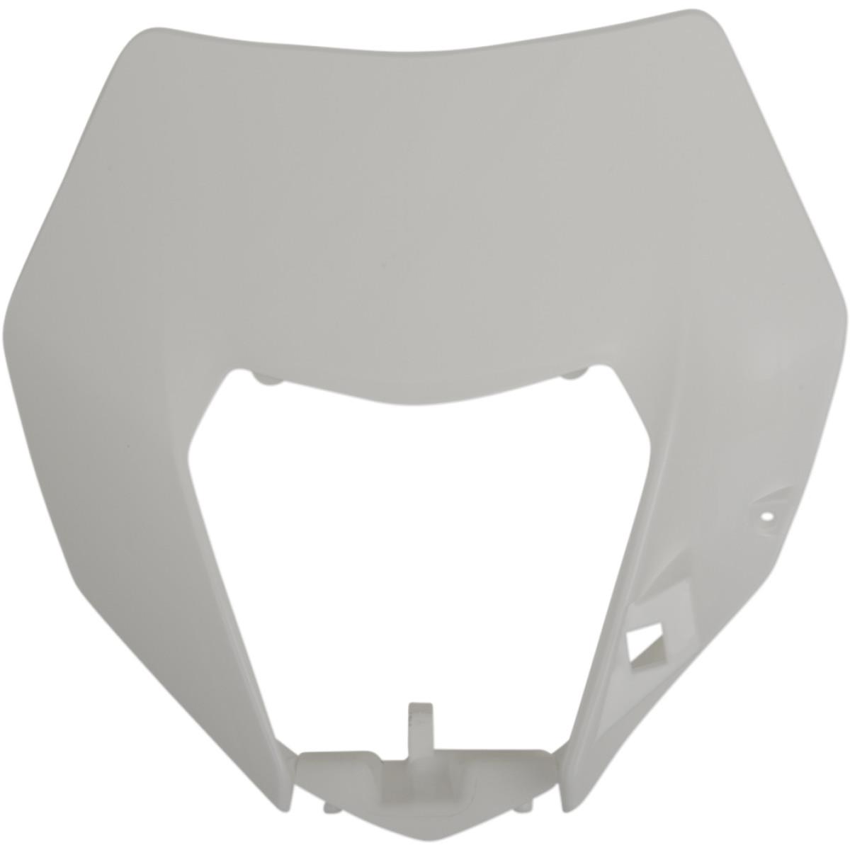 Headlight Plastic - White