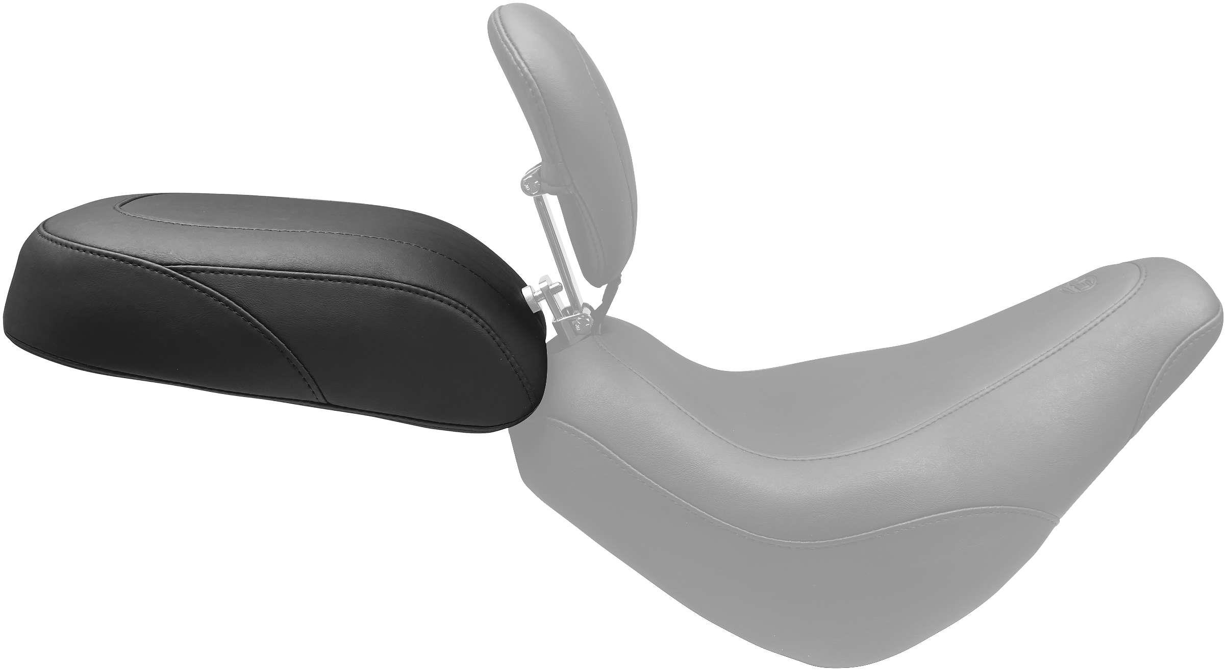 Wide Tripper Passenger Seat - Smooth - Black