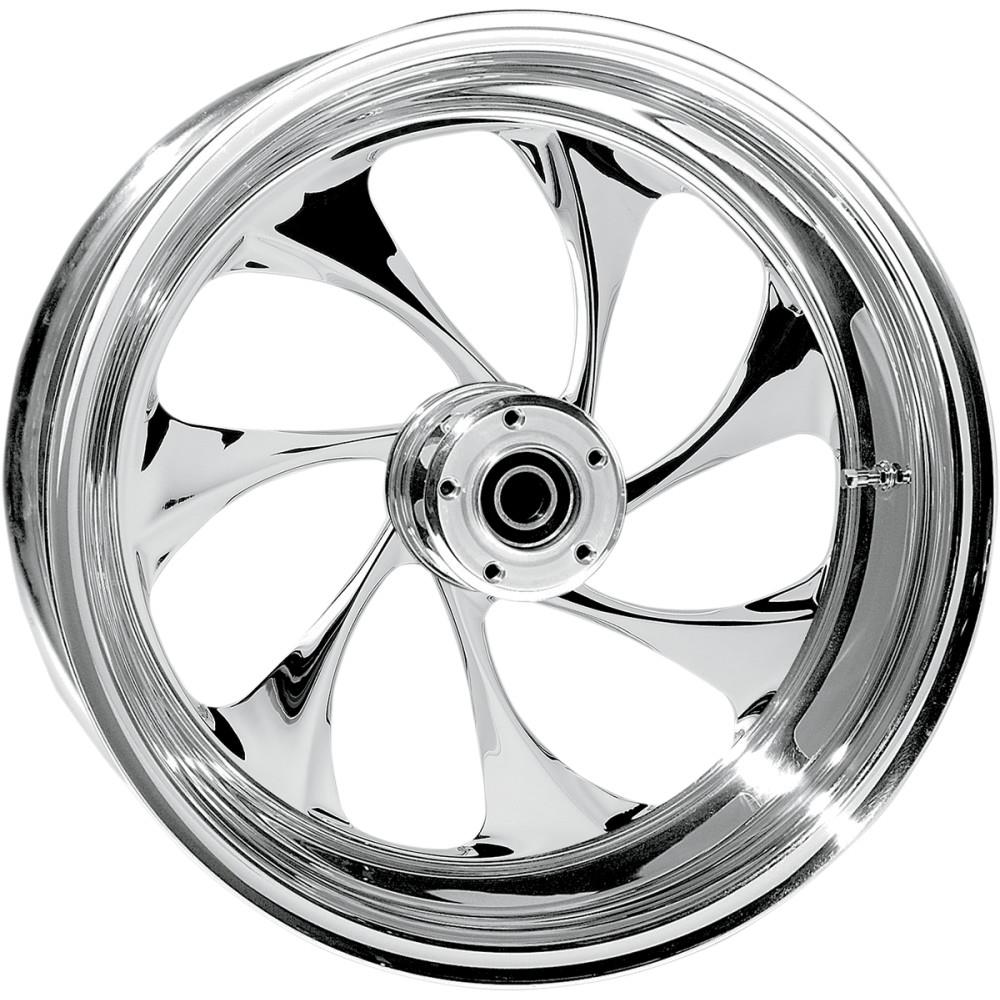 Revolt Forged Front Wheel Dual Disc - 23in. x 3.75in. - Chrome
