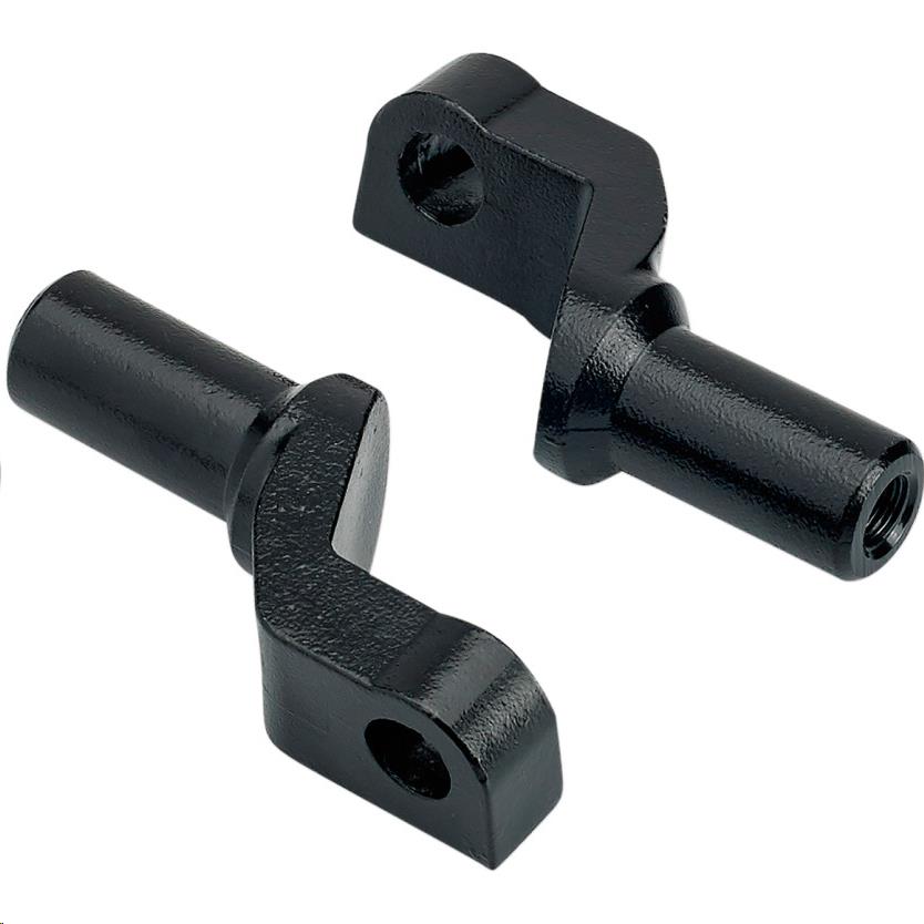 Norman Footpeg Clevises - Black