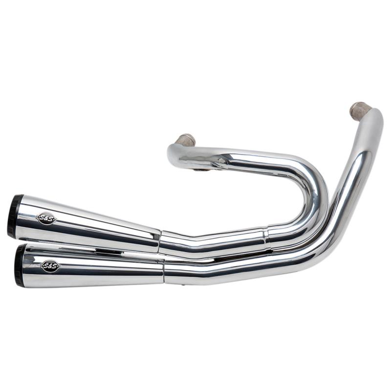 Grand National 2-Into-2 Exhaust Systems without Catalytic Converters - Chrome
