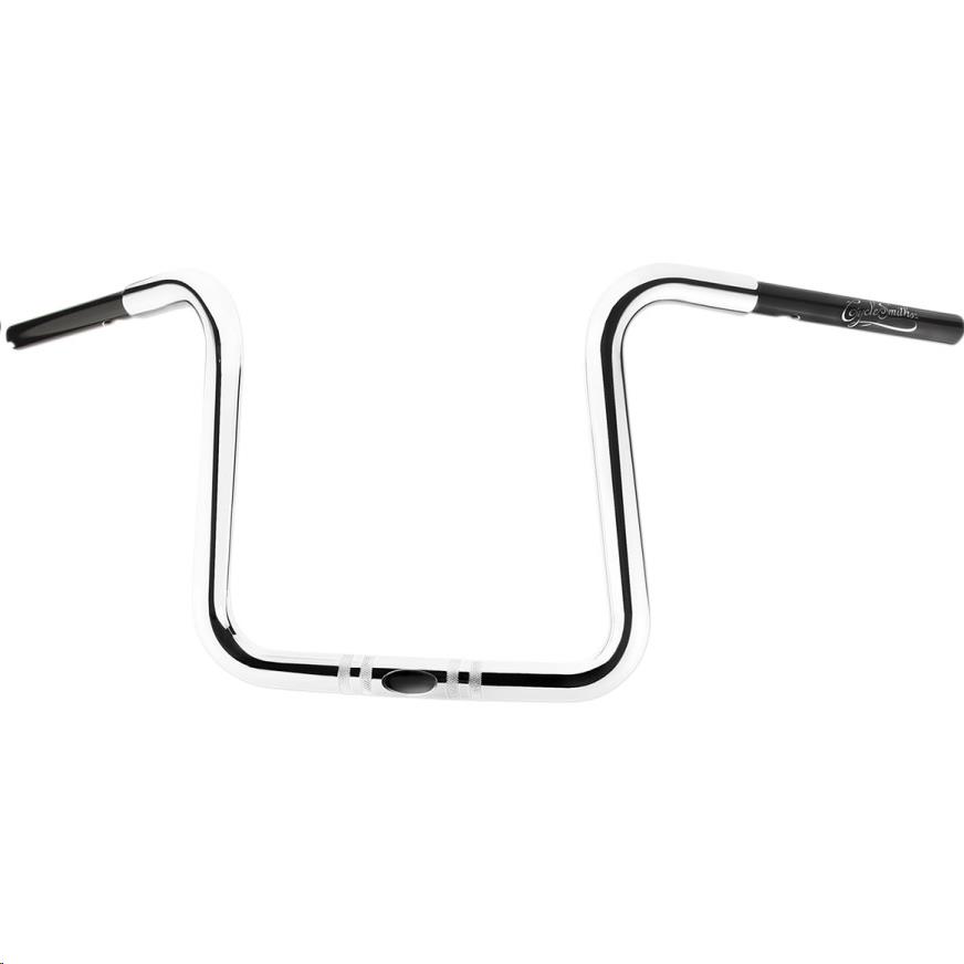 1-1/4in. California Lane-Splitter Ape Handlebar for 1-1/4in. Clamp Area - 12in. Rise - Chrome
