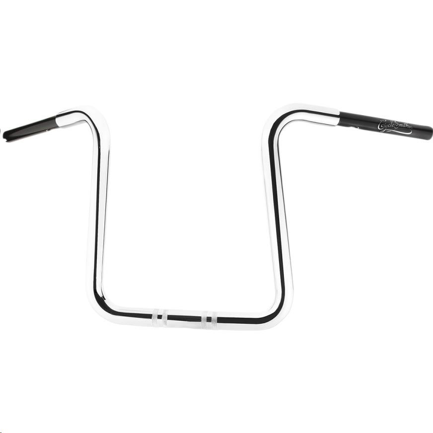 1-1/4in. California Lane-Splitter Ape Handlebar for 1-1/4in. Clamp Area - 14in. Rise - Chrome