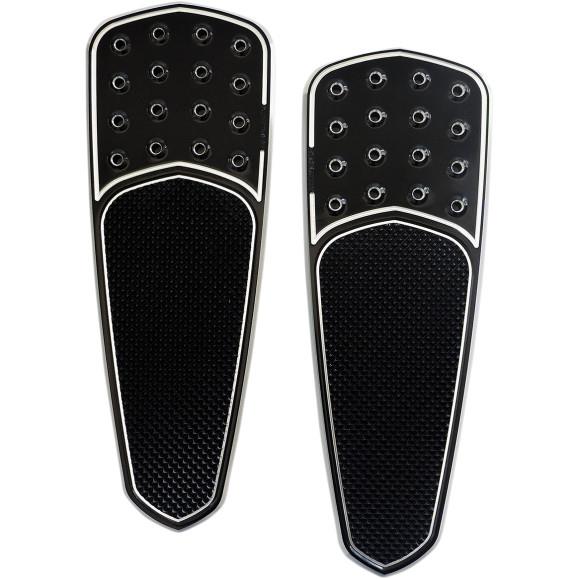 Extended Drilled Vintage Floorboards - Knurled Heel - Night Series