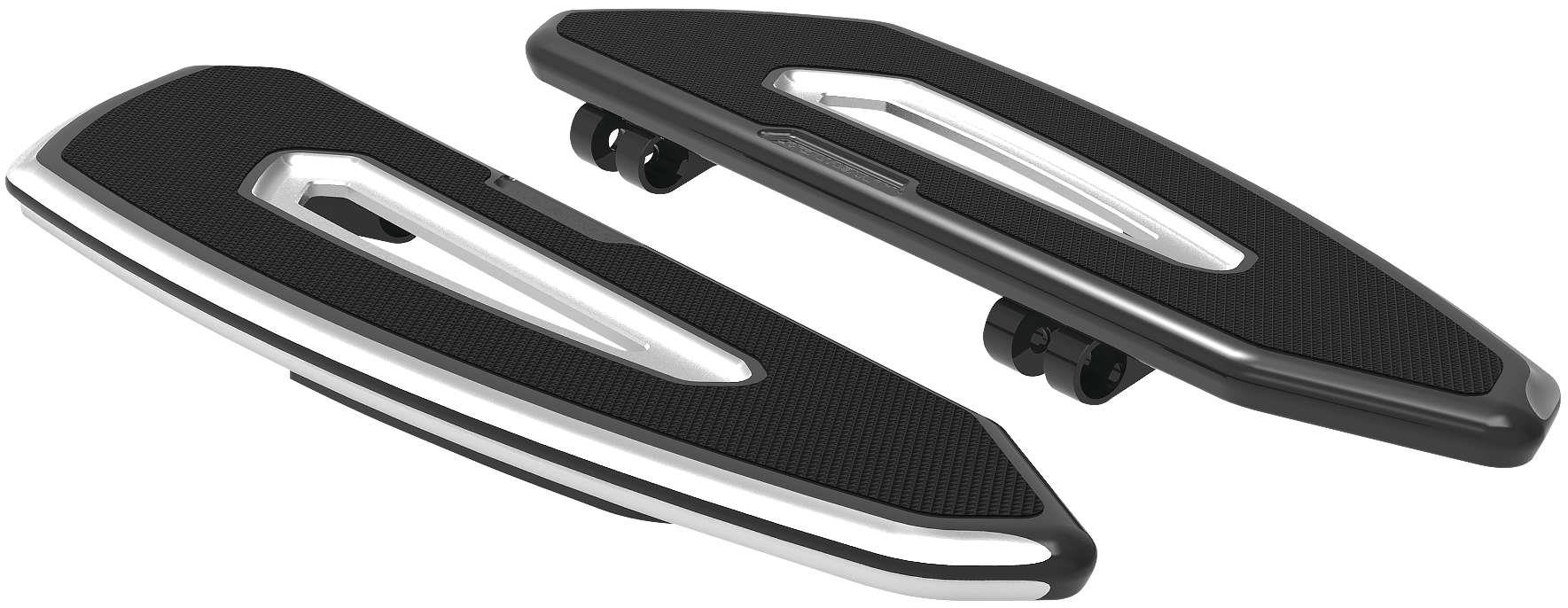 Speed Liner Floorboards - Black/Silver