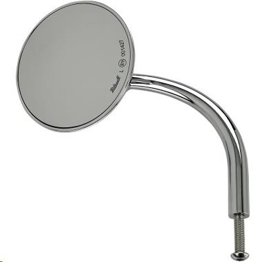 Round Perch Mount Utility Mirror - Chrome