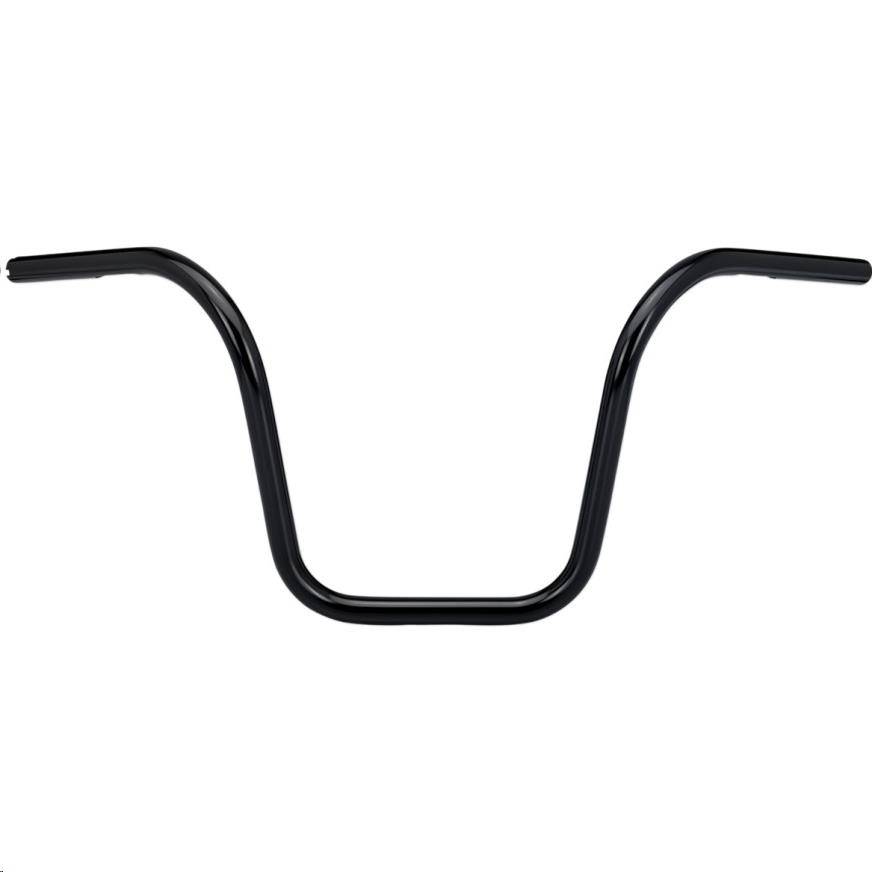 1in. Throttle-By-Wire Ape Handlebar - Black Electroplate