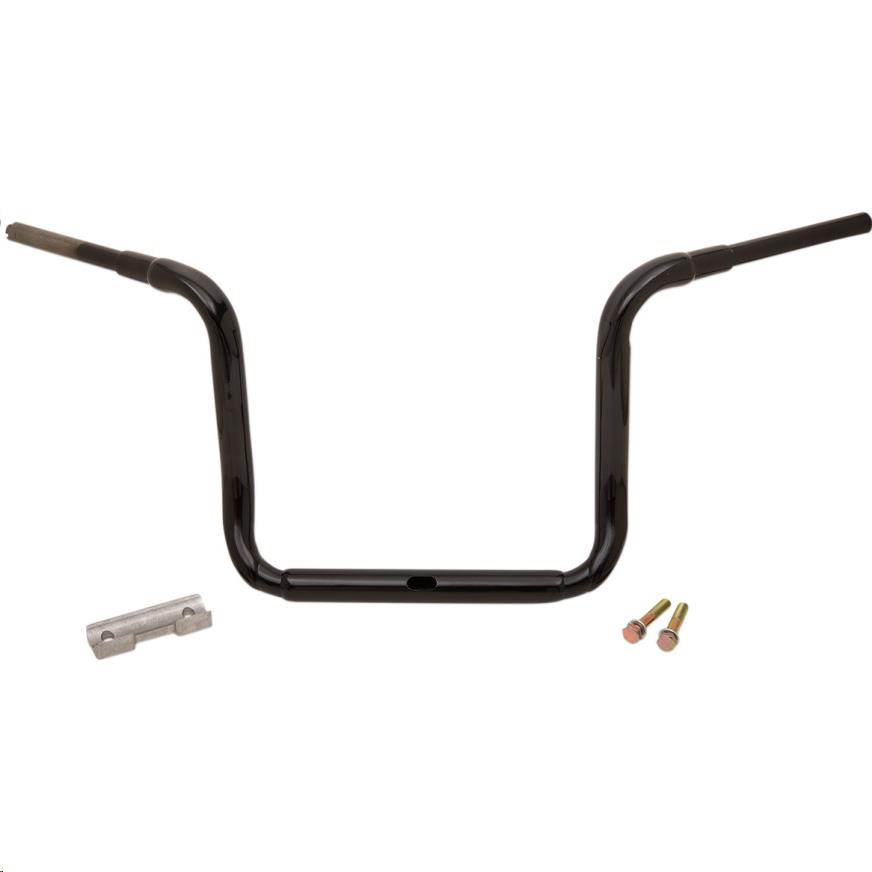 1-1/2in. Grande Touring Ape Hanger Handlebars - 14in. Rise - Gloss Black