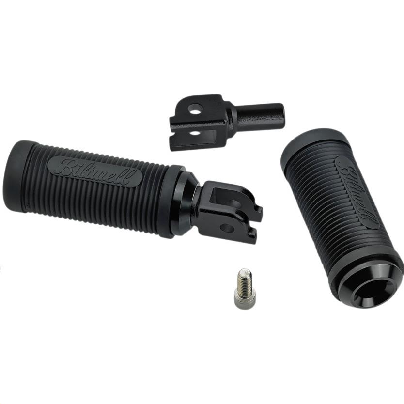 Norman Footpegs - Driver - Black