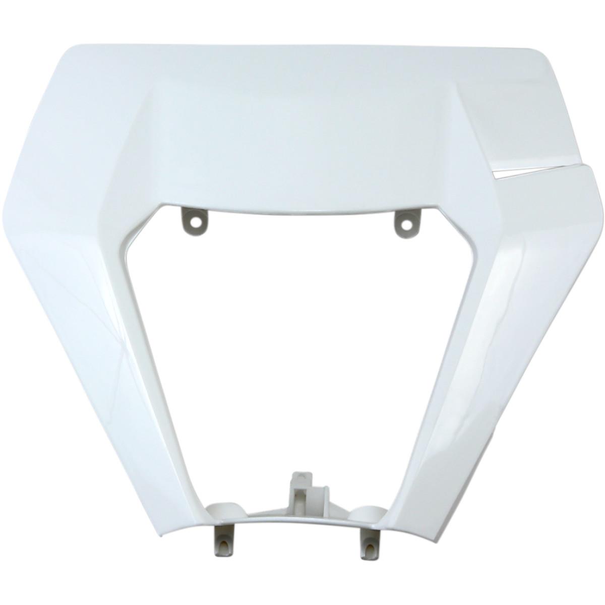 Headlight Plastic - White