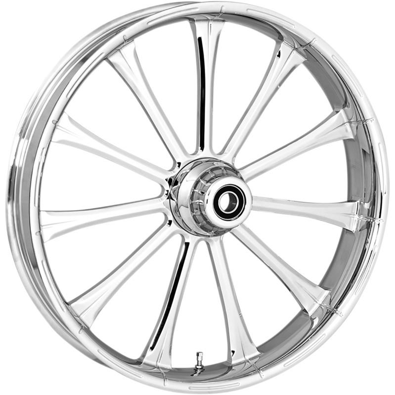 Exile Forged Front Wheel Dual Disc - 21in. x 3.5in. - Chrome