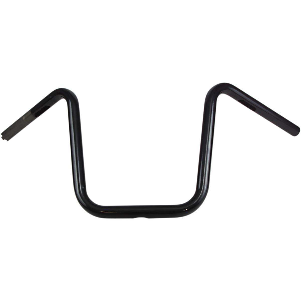 1in. Narrow Ape Hanger Handlebar - 12in. - Black