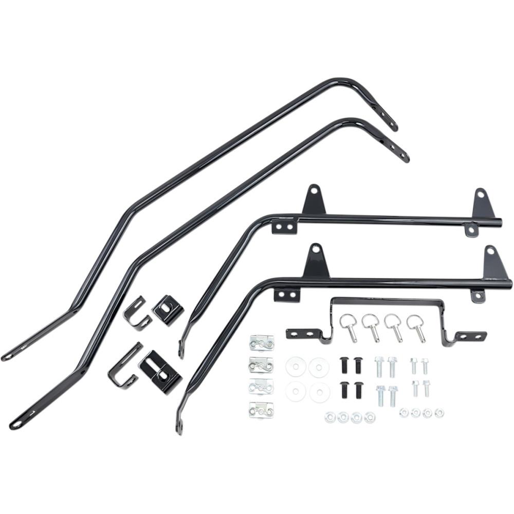 Bagger-Tail for Softail - Black Bag Mounts