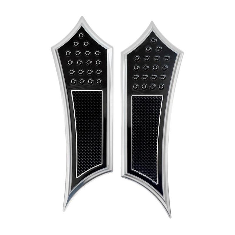 Knurled Drilled Instigator Front Floorboards - Night Series