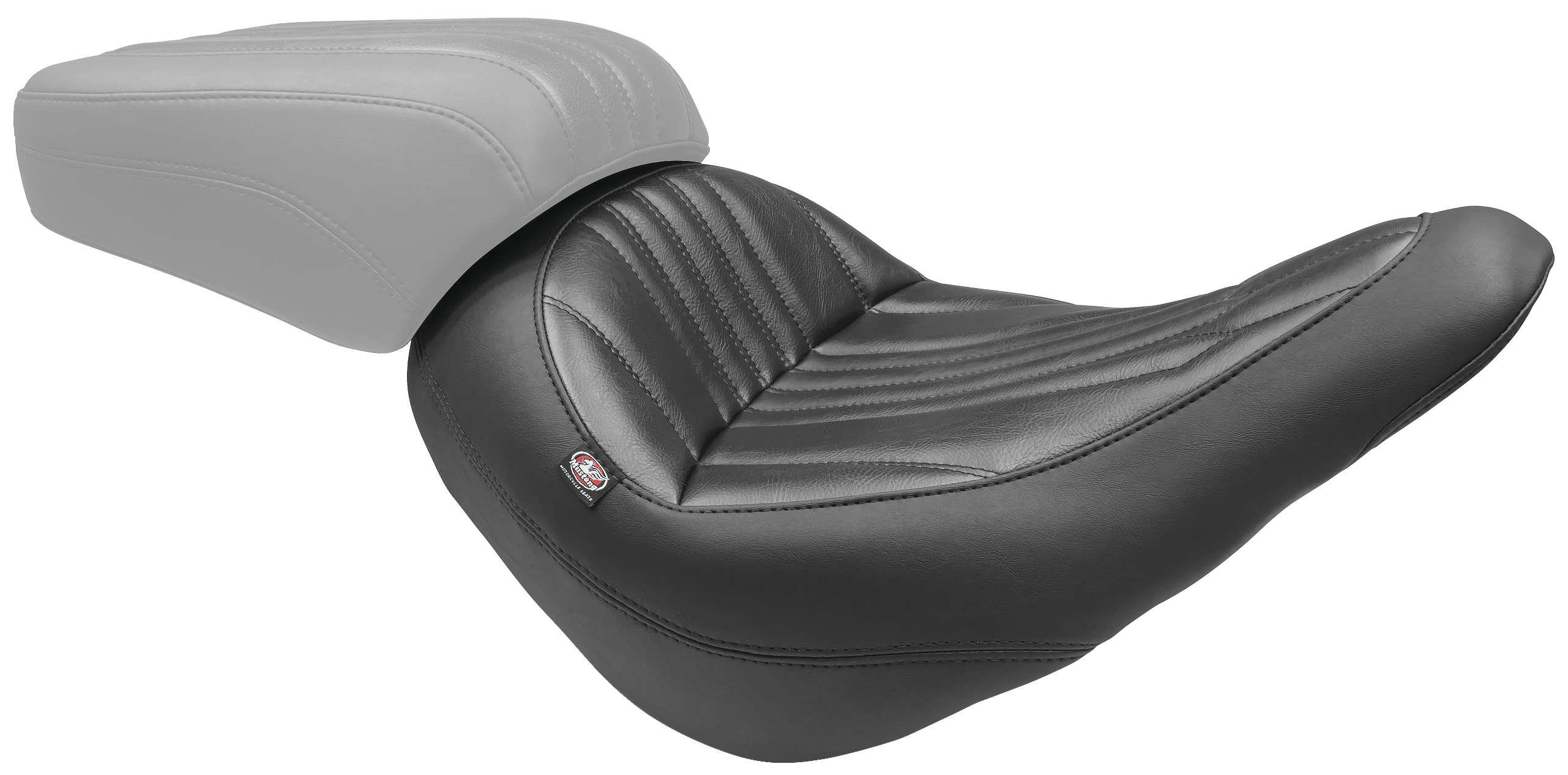 Standard Touring Seat - Dagger Stitch - Black