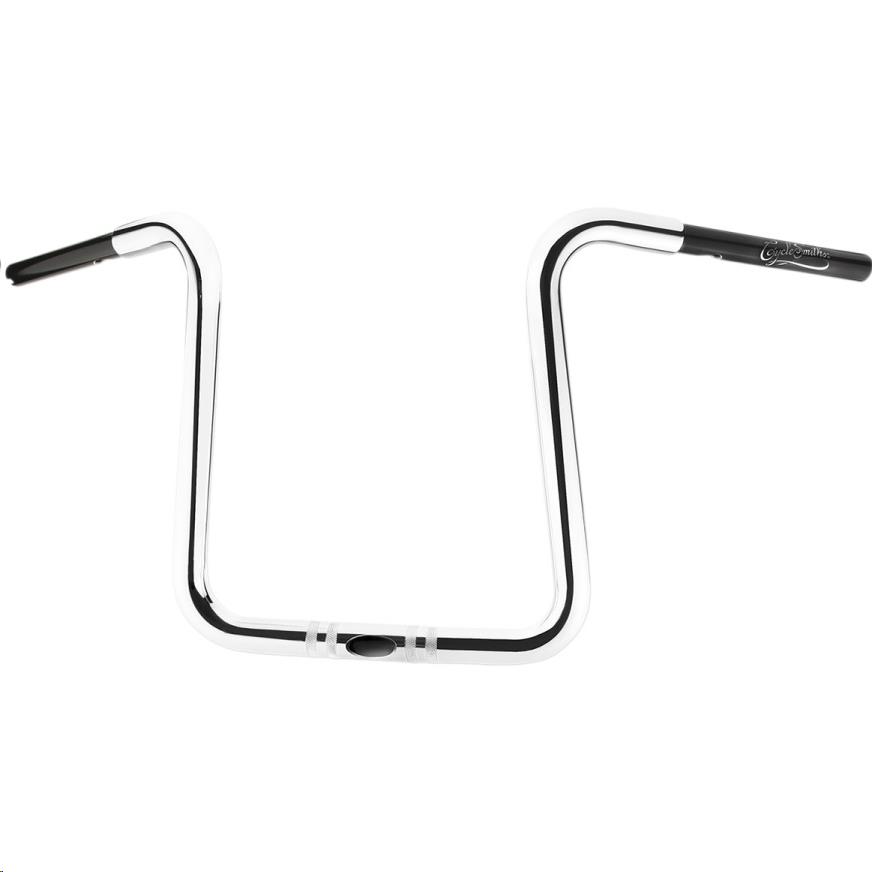 1-1/4in. California Lane-Splitter Ape Handlebar for 1-1/4in. Clamp Area - 14in. Rise - Chrome