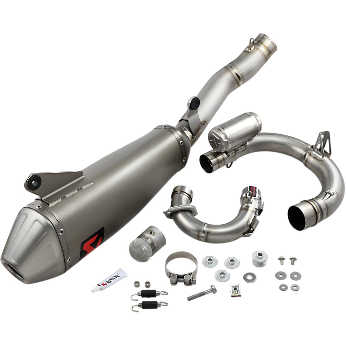 Evolution Line Full System Exhaust - Titanium Muffler