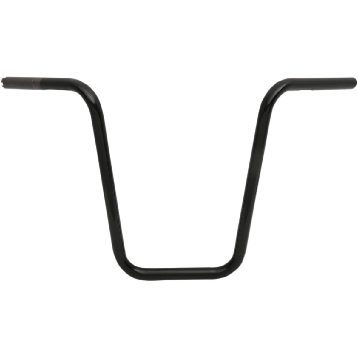 1in. Narrow Ape Hanger Handlebar - 16in. - Black