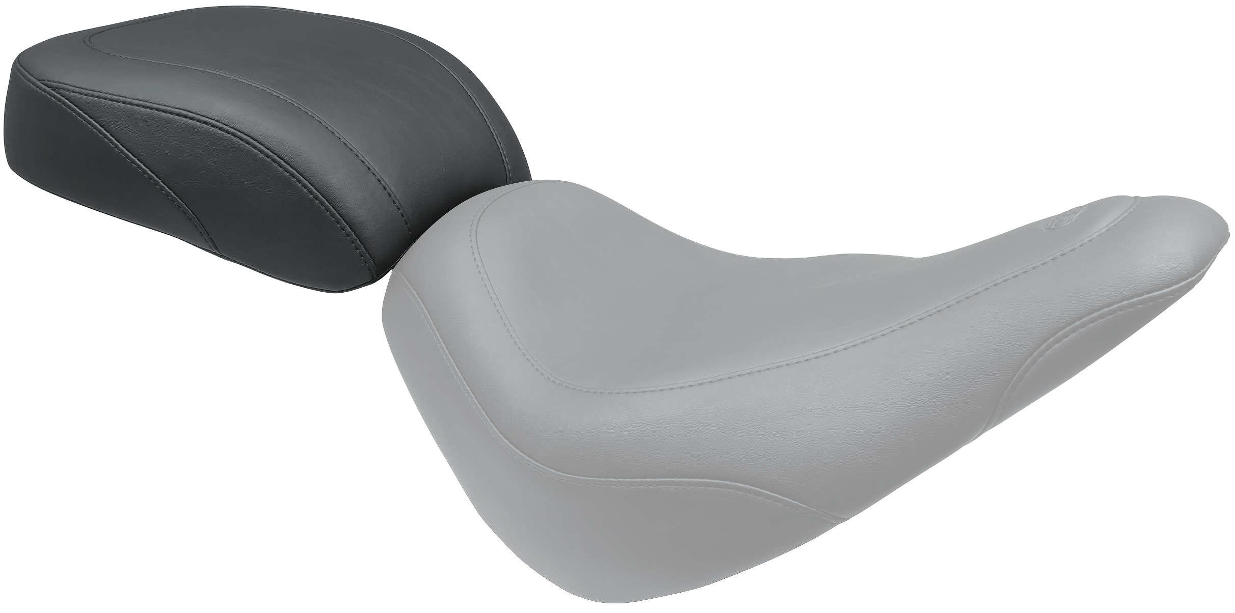 Wide Tripper Passenger Seat - Smooth - Black