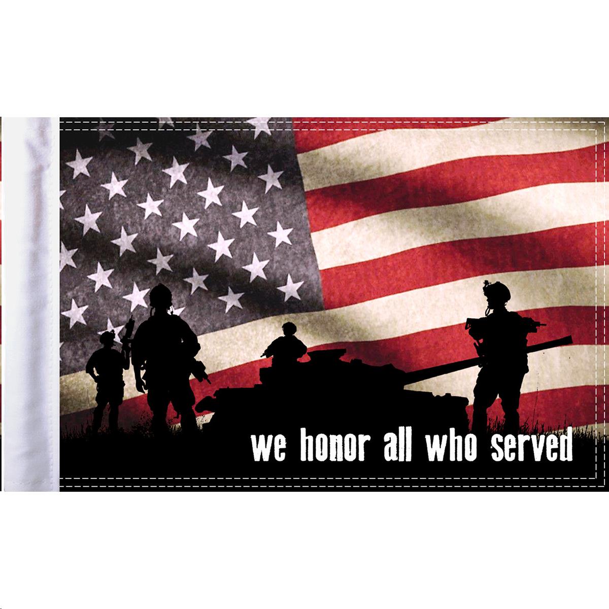 10in. x 15in. Flag - Honor