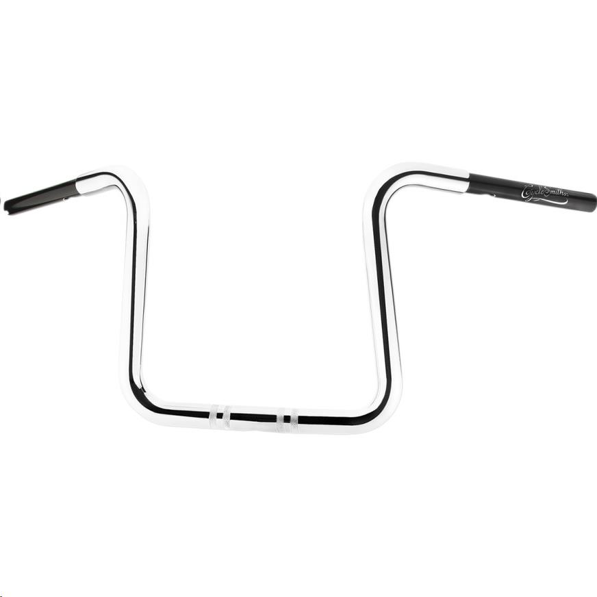 1-1/4in. California Lane-Splitter Ape Handlebar for 1-1/4in. Clamp Area - 12in. Rise - Chrome