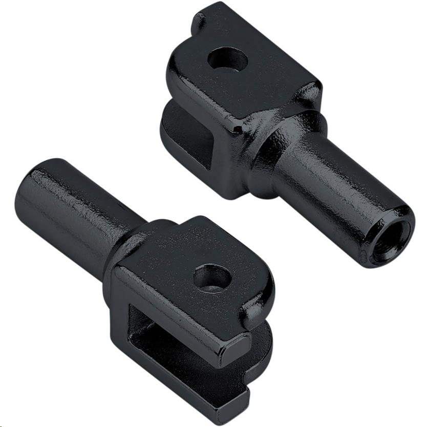 Norman Footpeg Clevises - Black