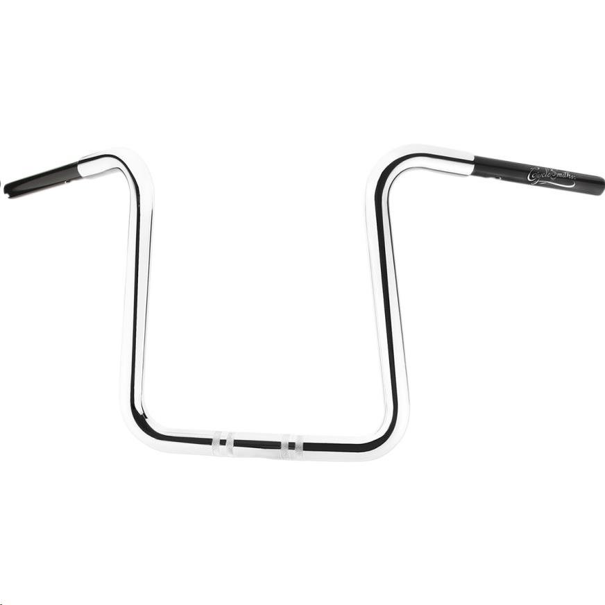 1-1/4in. California Lane-Splitter Ape Handlebar for 1-1/4in. Clamp Area - 14in. Rise - Chrome