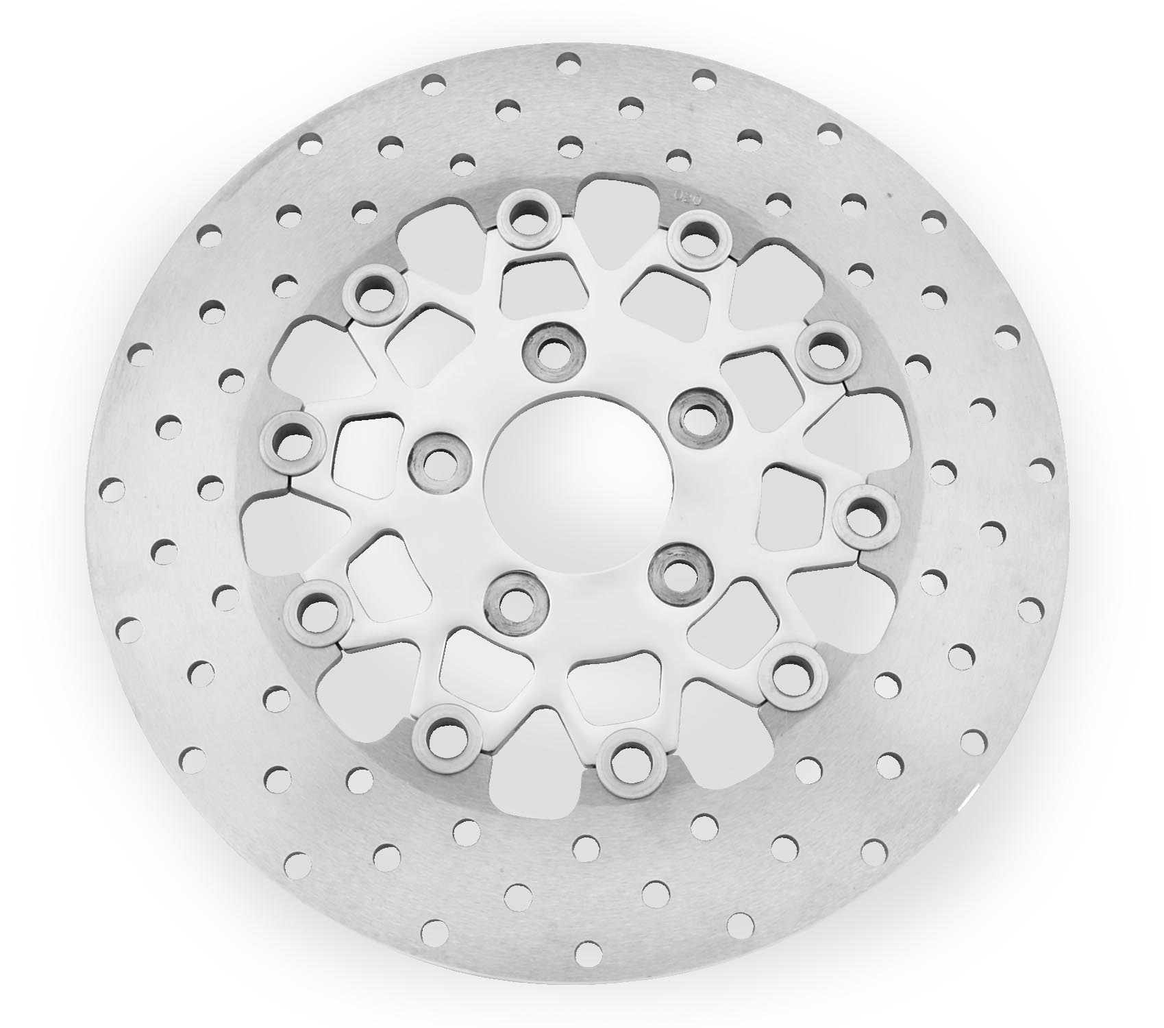 10 Button Floater Wide Band Brake Rotor