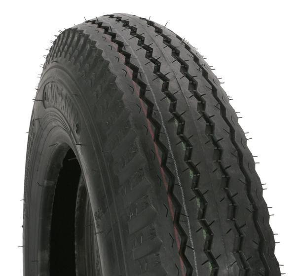 Trailer Tire - 6-Ply Rated/Load Range C - 4.80-12