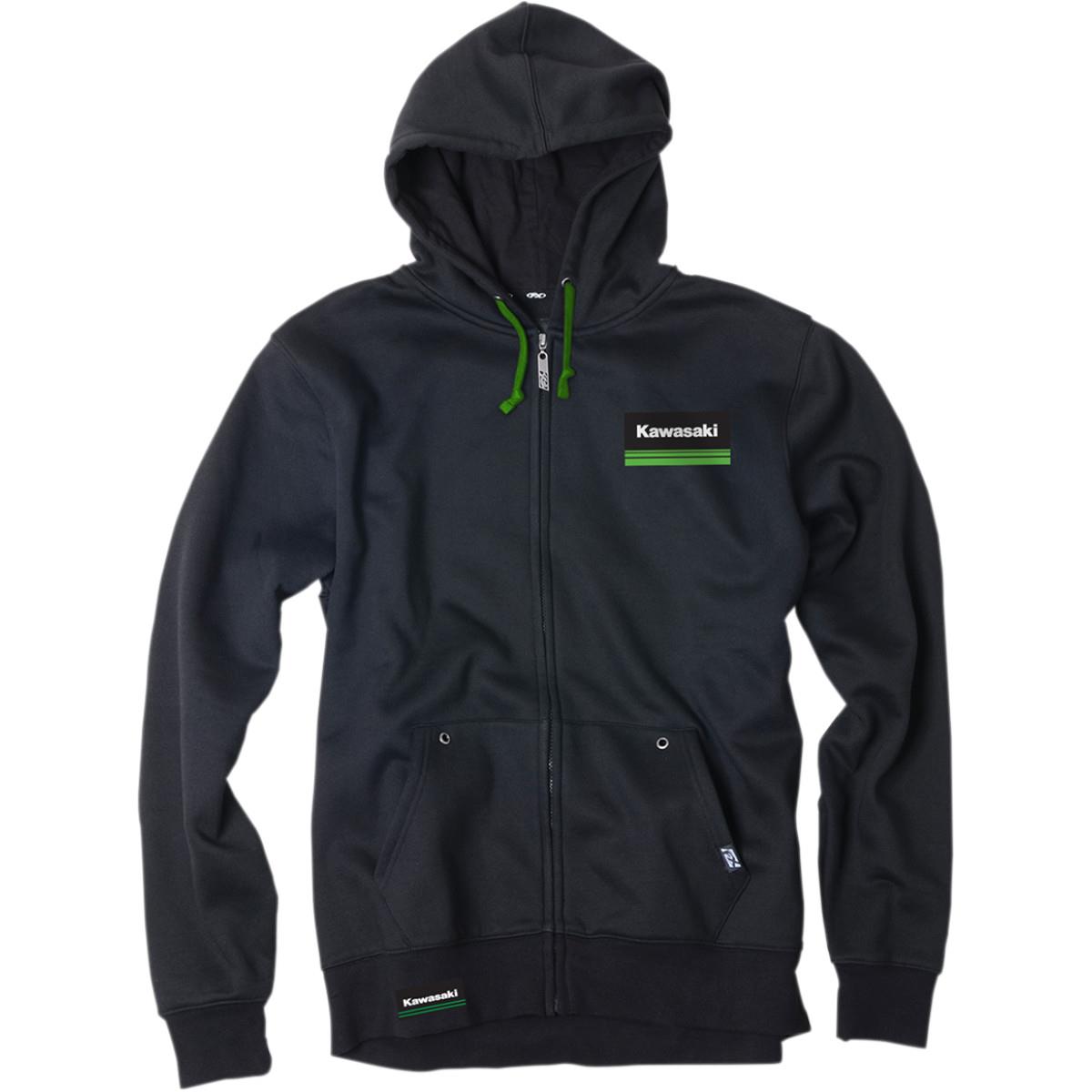Kawasaki Lines Unlined Zip-Up Hoody