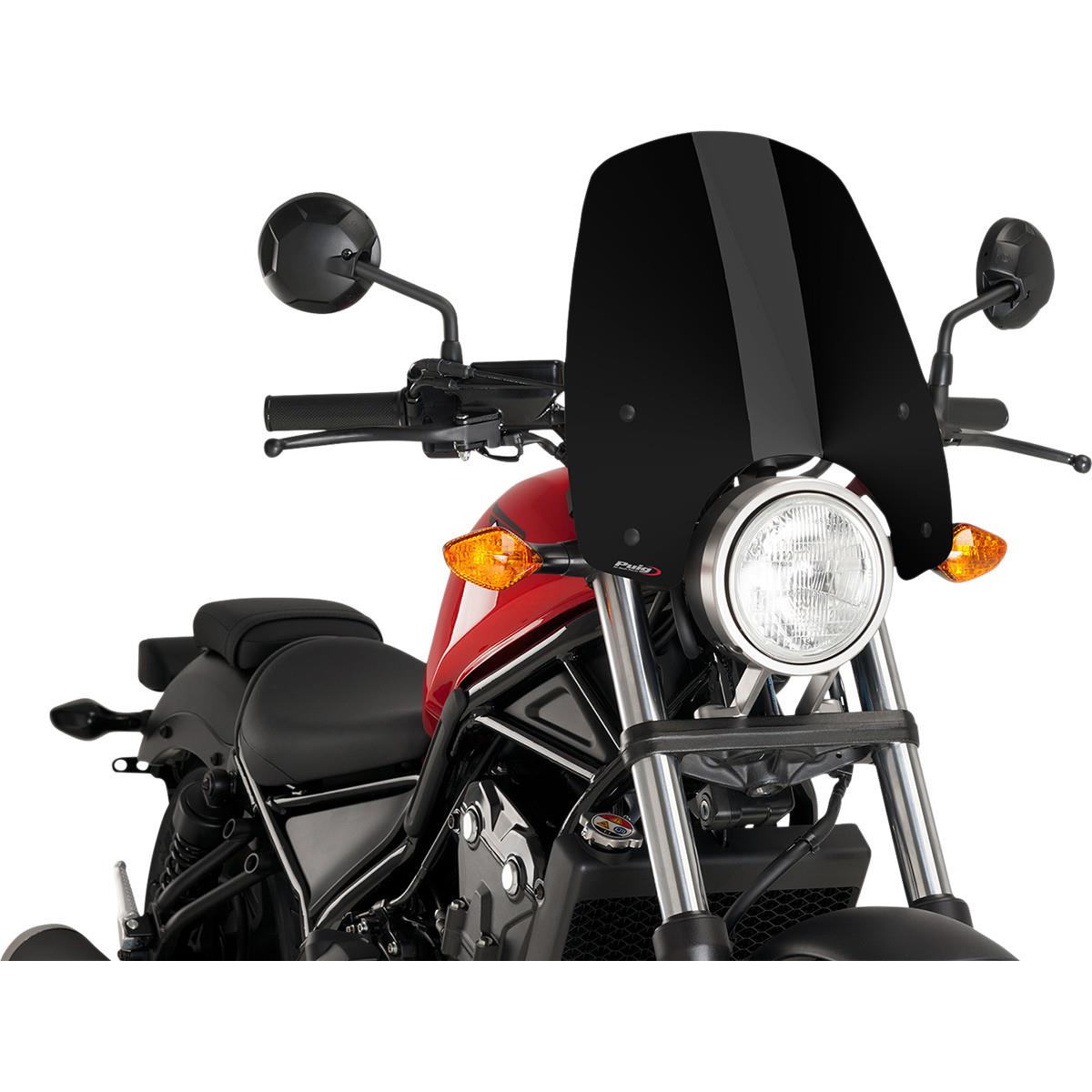 New Generation Touring Windshield - Black
