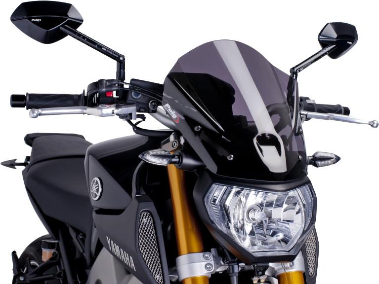 Naked New Generation Touring Windscreen - Smoke