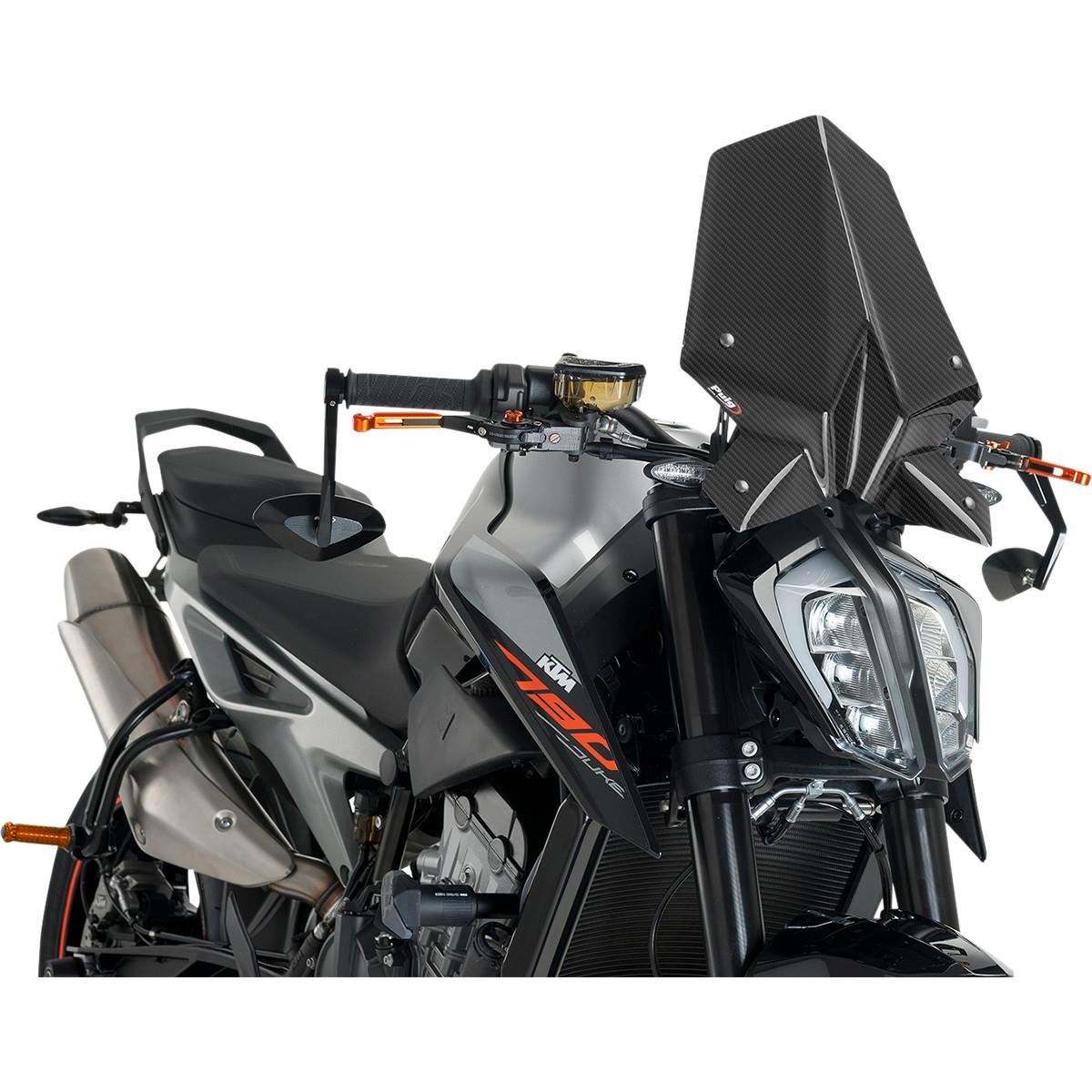 New Generation Sport Windscreen - Carbon-Look