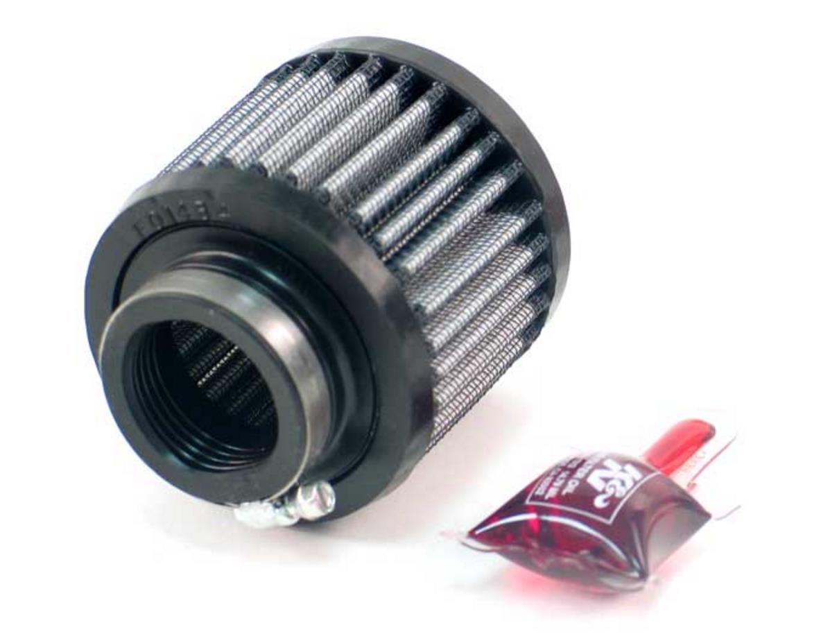 Rubber Base Crankcase Vent Filter - 1-3/8in. Flange