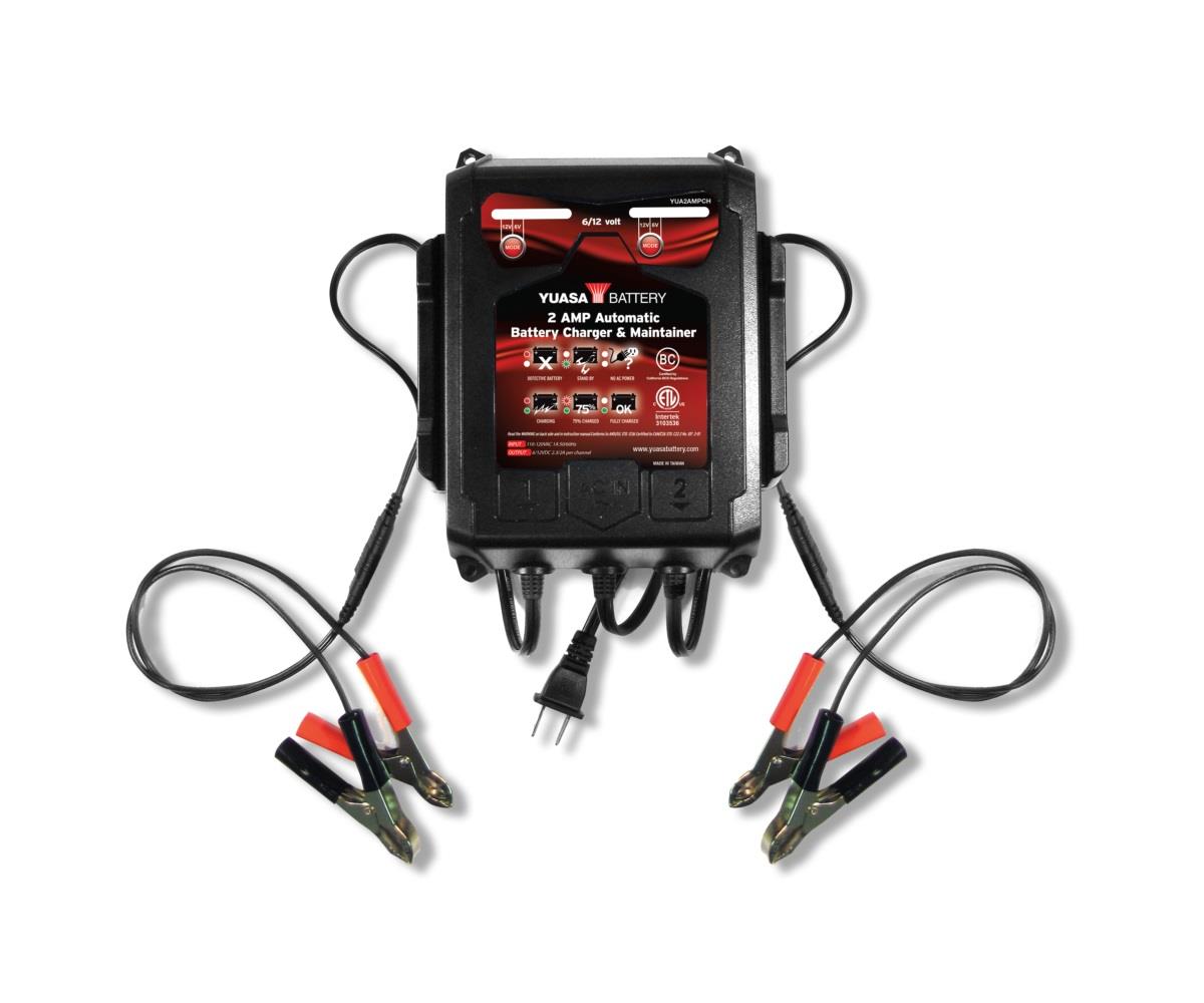6/12 Volt 2 Amp/2 Bank Battery Charger