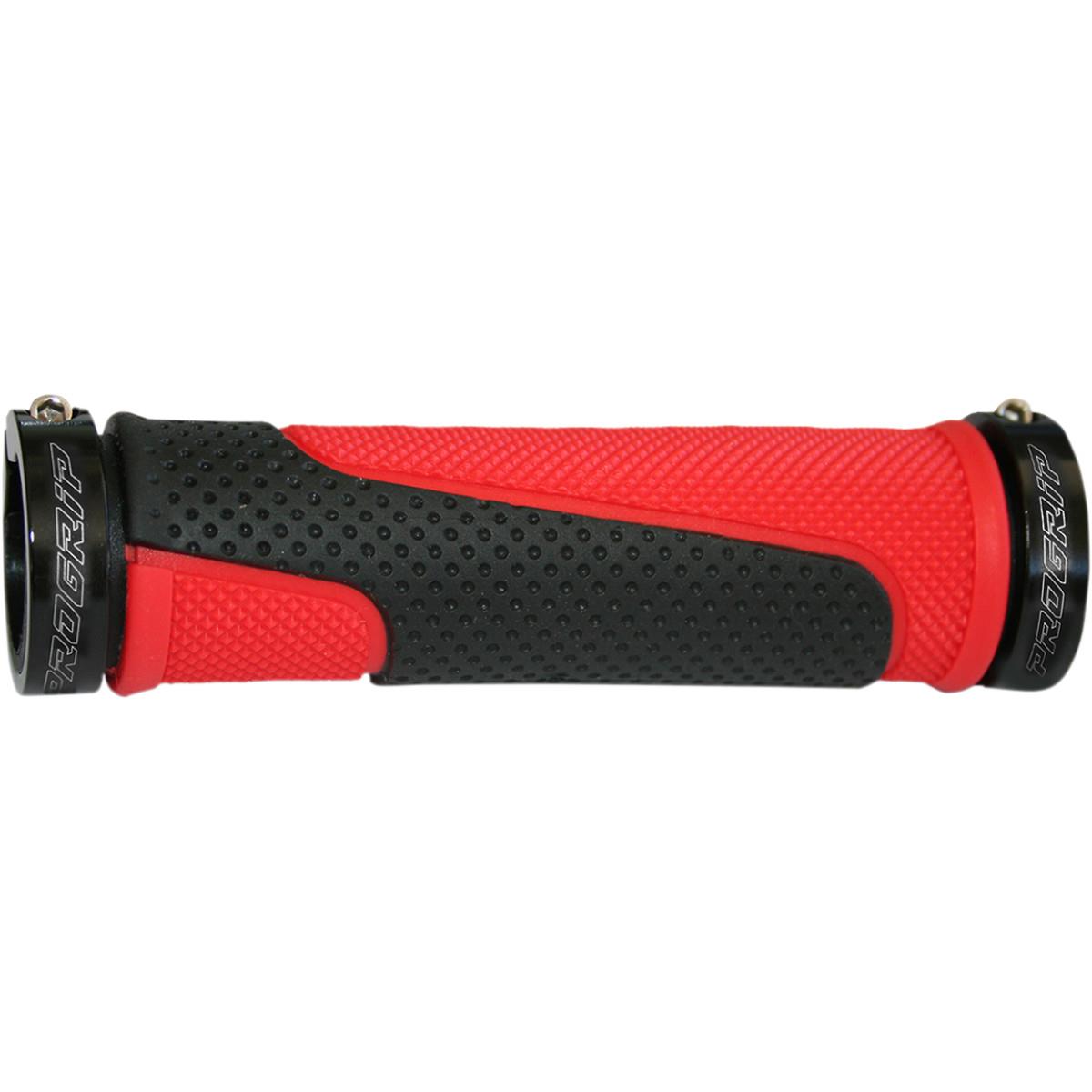 997 Lock-On Grips - Red/Black