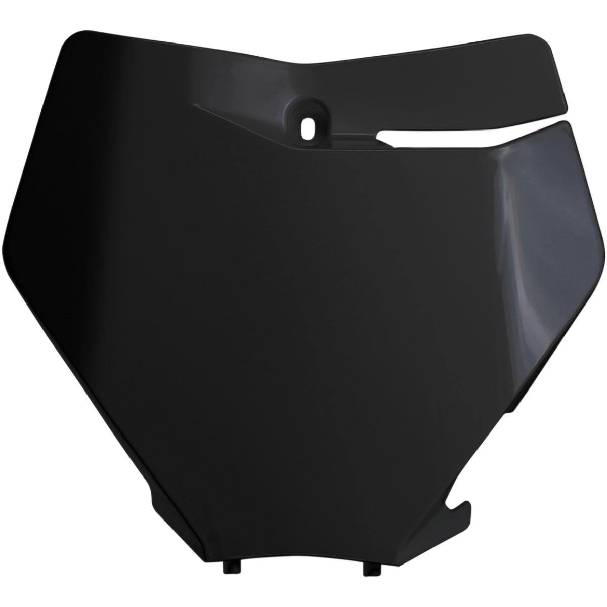 Front Number Plate - Black