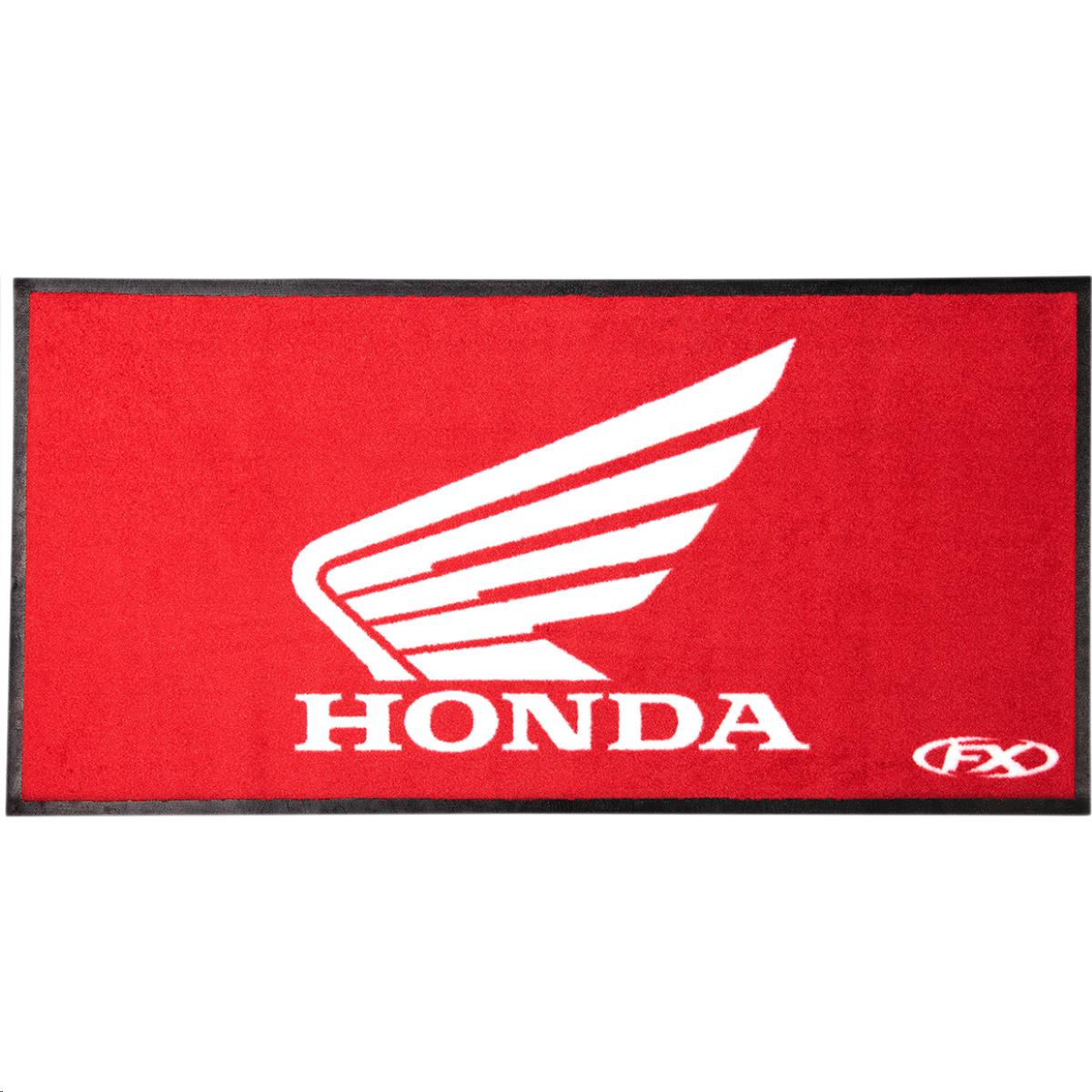 Door Mats - Honda - Red