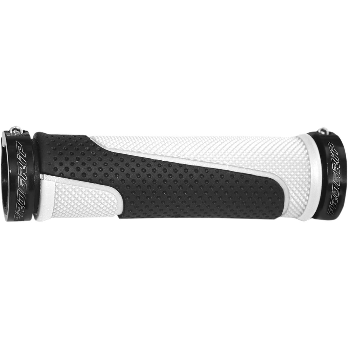 997 Lock-On Grips - White/Black