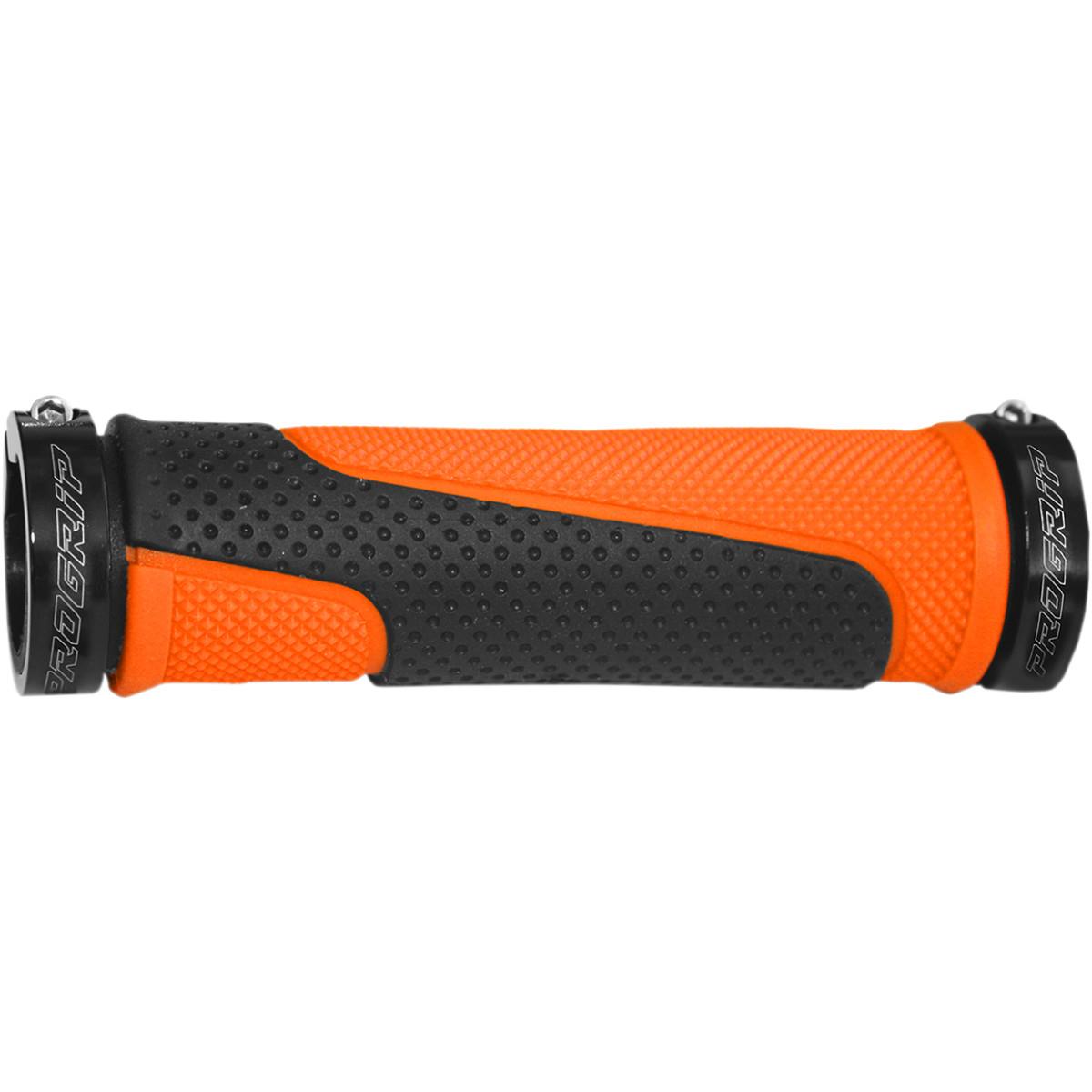 997 Lock-On Grips - Fluorescent Orange/Black