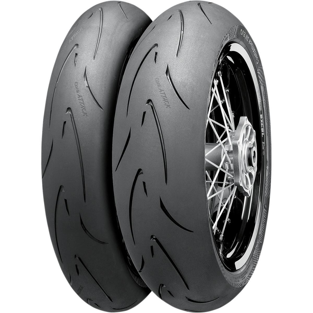 Conti Attack SM EVO Front Tire - 120/70R17