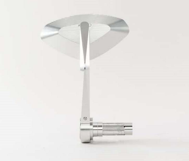 Hi-Tech Bar End Mirror - Left/Right - Aluminium