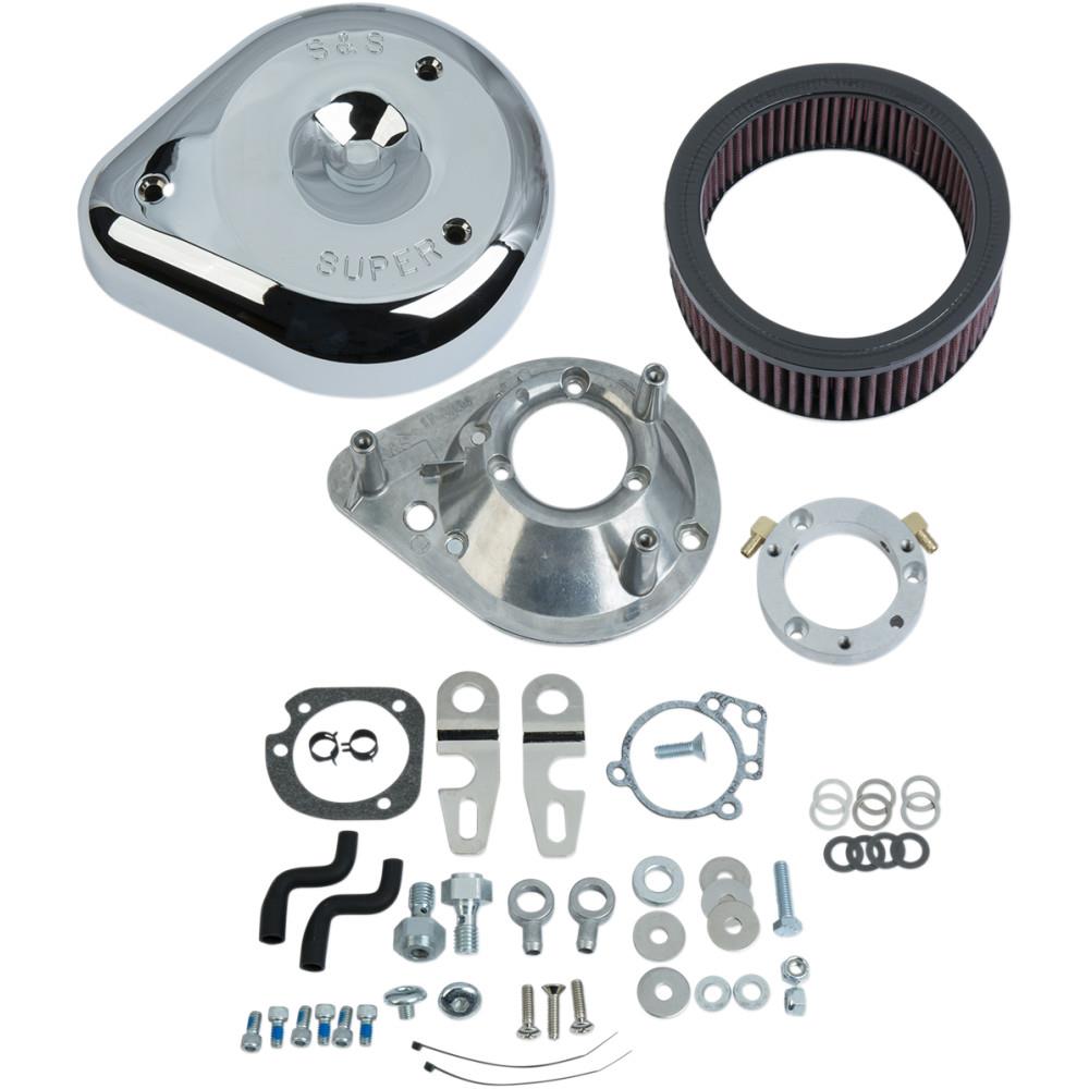 Teardrop Air Cleaner Kit - Chrome