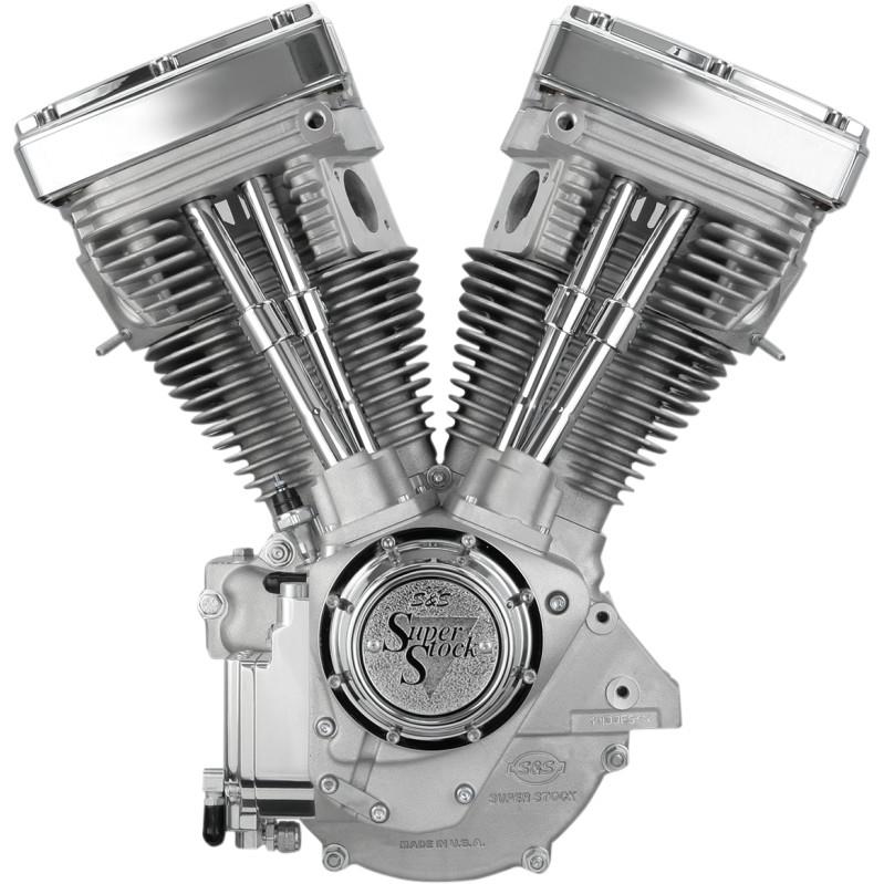 V80 Long-Block Engine - Natural Finish