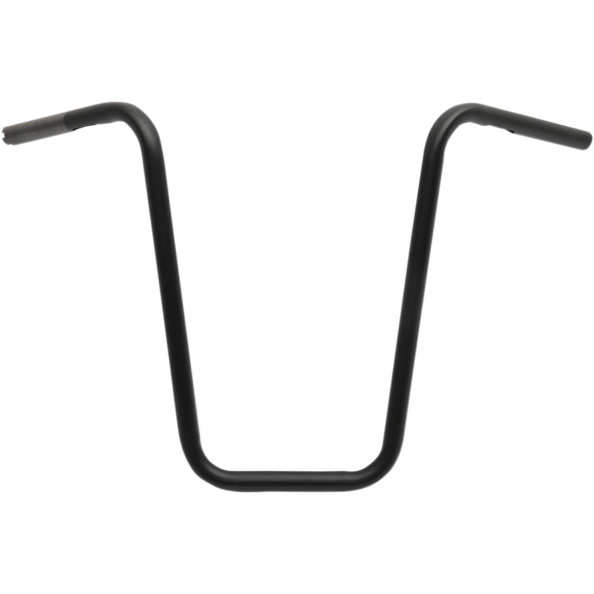 1in. Narrow Ape Hanger Handlebar - 18in. - Flat Black