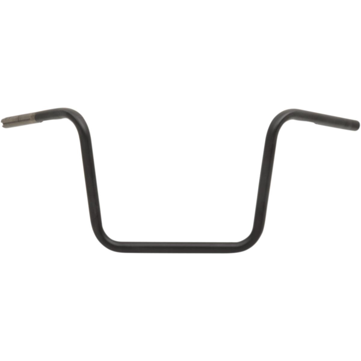 1in. Ape Hanger Wide Handlebar - 12.5in. - Flat Black