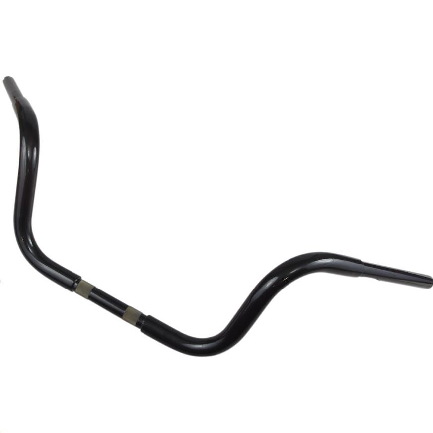 1-1/4in. Buffalo Ape Hanger Handlebar - 8.5in. - Gloss Black