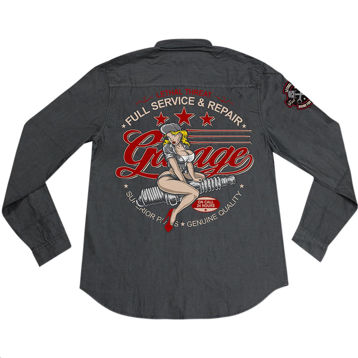 Full Service Embroidered Work Shirt