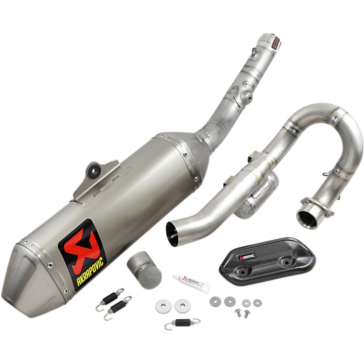 Evolution Line Full System Exhaust - Titanium Muffler