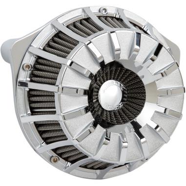 Inverted Series Air Cleaner Kit - 15-Spoke - Chrome